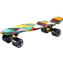 Y-scoo 401G-T Скейтборд Y-SCOO Fishskateboard Print 22" винил 56,6х15 с сумкой Triddent