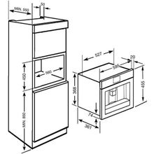 Встраиваемая кофемашина Smeg CMS4101B