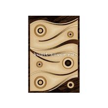 Российский ковер VISION DELUXE carving d050_beige, 4 x 5