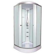 Душевая кабина Pegas P-1081 100х100х210 полугруг низкий поддон