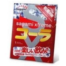 Презервативы латексные с ароматом колы Sagami Xtreme Cola №1 шт