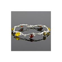 Бусики-Колечки Браслет Янтарь "Медея" арт.ЯК-1533