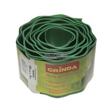 Лента бордюрная, цвет зеленый Grinda 422245-10 (10см х 9 м)