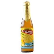 Пиво Монгозо банан, 0.330 л., 3.6%, светлое, стеклянная бутылка, 24