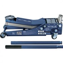 Домкрат гидравлический подкатной, быстрый подъем, 3т LOW PROFILE QUICK LIFT, 75-515 мм, профессиональный STELS