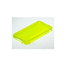 Силиконовая накладка для iPhone 4 4S вид №14 yellow