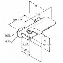 Смеситель для душа Kludi Balance (527109175)