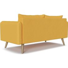 Смарт Диван прямой Khayfa Yellow нераскладной