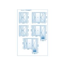 Окна 4-ком кварт Серия II-49 Стоимость Стандарт