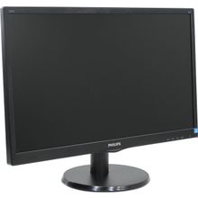 23.6" ЖК монитор PHILIPS 243V5LHSB   01 (LCD, Wide, 1920x1080, D-Sub, DVI, HDMI)