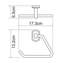 WasserKRAFT Держатель полотенец Oder K-3061