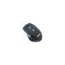 Мышь Chicony MS-6580W USB rubber black, беспроводная 1000dpi,  5 keys, nano dongle, 8 meter wireless