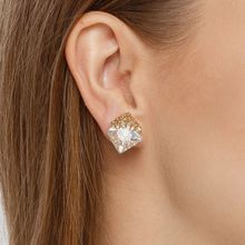 Серьги-гвоздики под золото, MIA collection (арт. 68932-121651)