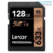 Карта памяти Lexar SDXC 128Gb 633x UHS-I  LSD128GCB1NL633