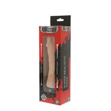 Dream Toys Реалистичный мультискоростной вибромассажёр REALSTUFF 5INCH VIBRATOR - 16 см. (телесный)