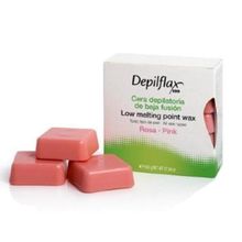 Воск горячий в брикетах Depilflax Extra Розовый 500г