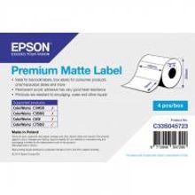 EPSON C33S045723 бумага самоклеющаяся матовая А6 4" (102 x 76 мм) 87 г м2, 1570 этикеток