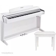 KURZWEIL KURZWEIL KA130 WH БЕЛОЕ + БАНКЕТКА