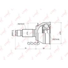Шрус Наружный | Перед Прав Лев | LYNXauto арт. CO3679