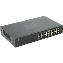 Коммутатор   Cisco   SF110-16-EU    16-port  Switch  (16UTP 10 100Mbps)