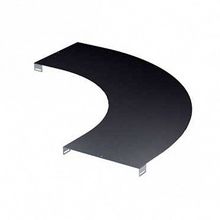 Крышка на угол горизонтальный 90º, осн.600, R-600, нержавеющая (упак. 1шт) |  код. LK0066INOX | DKC