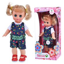 Весна Настя в комбинезоне со звуком 30 см