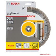 Bosch Алмазный диск Bosch Best for Universal 230х22,23 мм (2608603633 , 2.608.603.633)