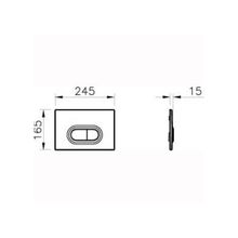 VitrA 740-0511, Loop O, ABS-пластик, матовый черный