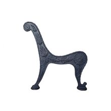 Комплект чугунных стоек для скамейки «Хризантема»