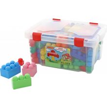 Конструктор Великан (74 элемента) (в контейнере)