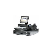 POS-комплект Posiflex 8" PB-3600 черный, LM-2008, PD-2800, CR-4000, KB-6600 MSR, без ОС