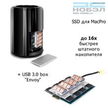 Диск SSD OWC для MacPro 2013 2TB Aura SSD + Envoy бокс USB 3.0 для штатного Flash накопителя  OWCSSDA13MP2K