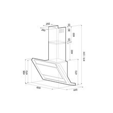 Kronasteel Вытяжка Kronasteel AMANDA 600 white glass 5P