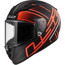 LS2 (Испания) Шлем LS2 FF323 ARROW R EVO ION черно-красный