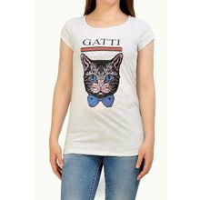 Футболка трикотажная - GATTI | св-серый