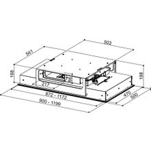 FABER HEAVEN GLASS 2.0 WH FLAT A90
