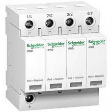 Защита перенапряжение УЗИП Т3 iPRD 8 8kA 350В 4П |  код. A9L08400 |  Schneider Electric