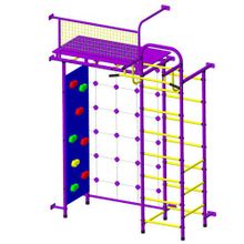 ДСК"Пионер 10С" со скалодромом пурпурно жёлтый