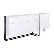 Комод узкий 1-дверный с 3 ящиками