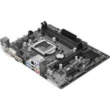 Материнская плата ASRock H81M-DGS R2.0 RTL {S1150, H61, DDR3, 5.1ch-Audio, PCI-E, GBL, SATAII, DVI, D-Sub, mATX (uATX)}