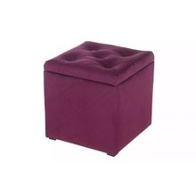Мебельстория Пуф Ромби-2Т фиолетовый велюр ID - 310764