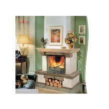 Пристенная облицовка (камин)  Bella Italia Porto (Белла Италия Порто, каминокомплект с топкой)