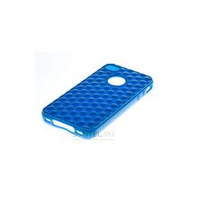 Силиконовая накладка для iPhone 4 4S вид №26 blue