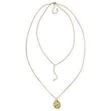 Многослойное колье с барочным жемчугом (арт. 81609-2)