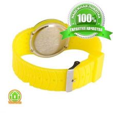 Ультратонкие силиконовые LED часы Nexer G1218 фиолетовые