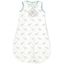 SwaddleDesigns Elephant and Chickies 3-6 мес. морской кристалл