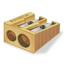 Точилка металл на 2 диаметра (серебро)