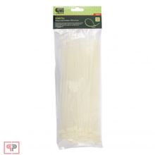 СИБРТЕХ Хомуты, 250 x 4,8 мм, пластиковые, белые, 100 шт Сибртех