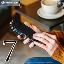 Чехол Twelve South BookBook iPhone 8, 7, 6s чехол-книжка кожа черный Black  12-1659