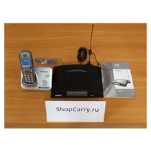 Комплект 4 ShopCarry SIM стационарный сотовый телефон GSM DECT беспроводной